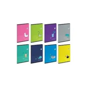 Notebook A5 INTERDRUK Zeszyt 16K lined colorful cover B&B Kids Tropic (20 pcs)