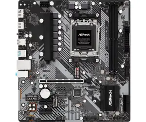 Материнская плата ASRock B650M-H/M.2+ — AMD B650, Socket AM5, microATX, DDR5, 2 DIMM, 96 ГБ, 2.5Gb LAN, M.2 + SATA III