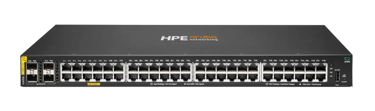 Pārvaldāms L3 komutators HP Aruba Networking