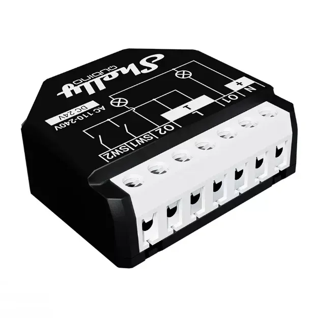 Shelly WAVE 2PM smart switch — 16 A, 110–240 V Photo 2