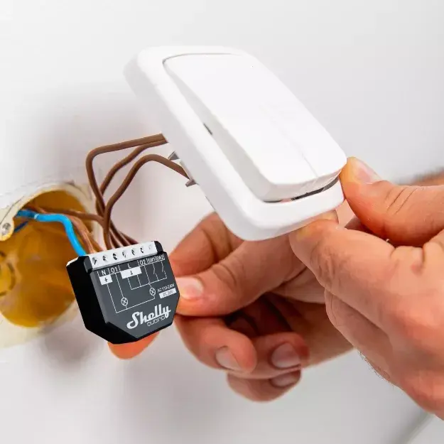 Shelly WAVE 2PM smart switch — 16 A, 110–240 V Photo 5