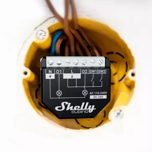 Shelly WAVE 2PM smart switch — 16 A, 110–240 V Photo 6