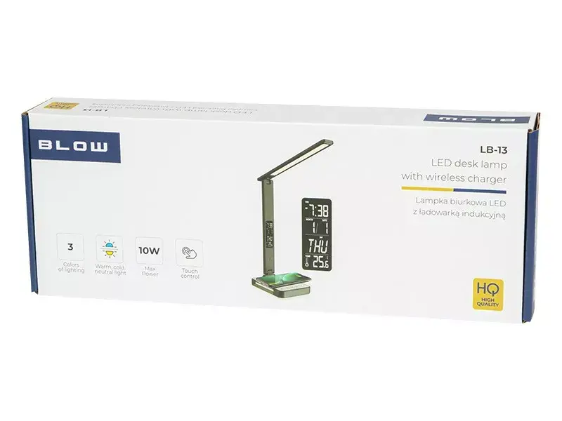 Galda lampa BLOW LB13 ar bezvadu uzlādi Photo 7