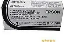 Ink Cartridge Epson SJIC18(K) for TM-S2000MJ S9000MJ — Black