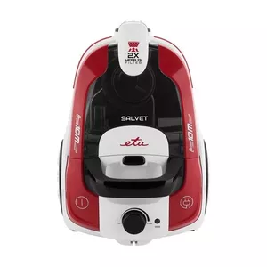 Bezmaisu putekļsūcējs ETA ETA051390000 — 700 W, 2.2 L, HEPA, 70 dB (balts/sarkans/melns)