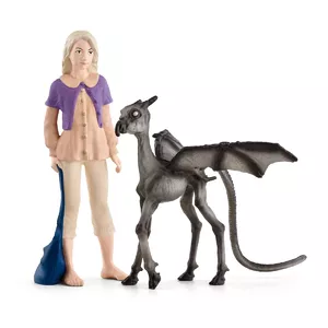 Figure Schleich Luna Lovegood & Baby Thestral Multicolour