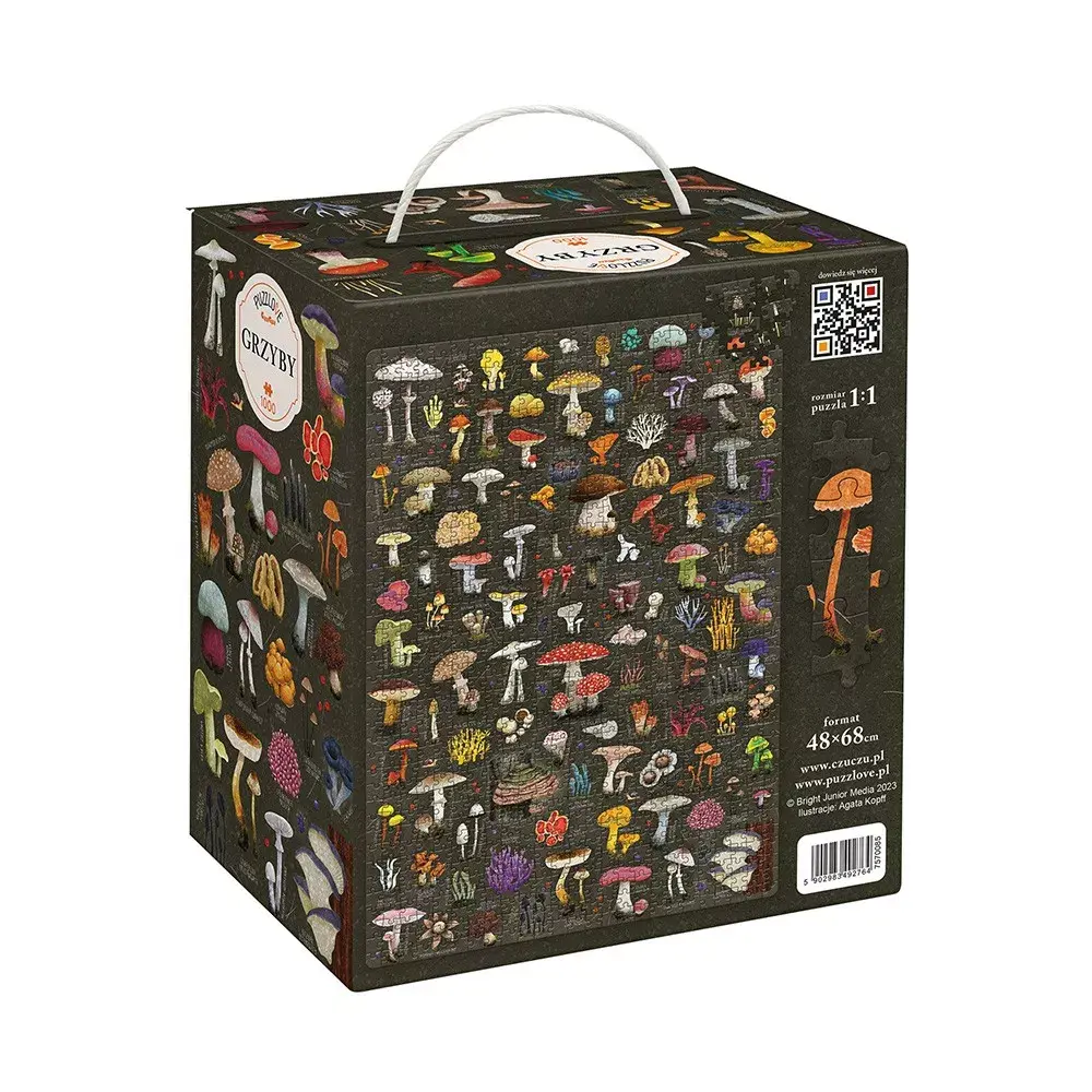 Puzle CzuCzu Puzzlove Mushrooms 1000 gab. Photo 2