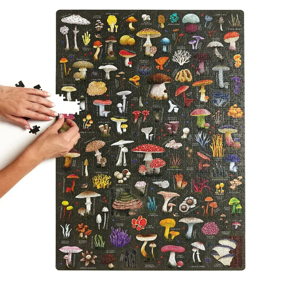 Puzle CzuCzu Puzzlove Mushrooms 1000 gab. Photo 4