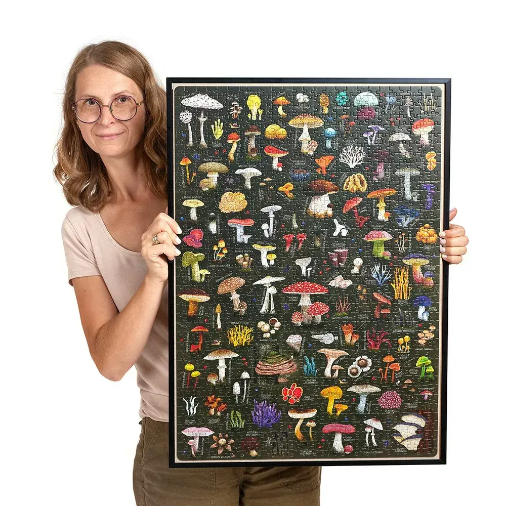 Puzle CzuCzu Puzzlove Mushrooms 1000 gab. Photo 6