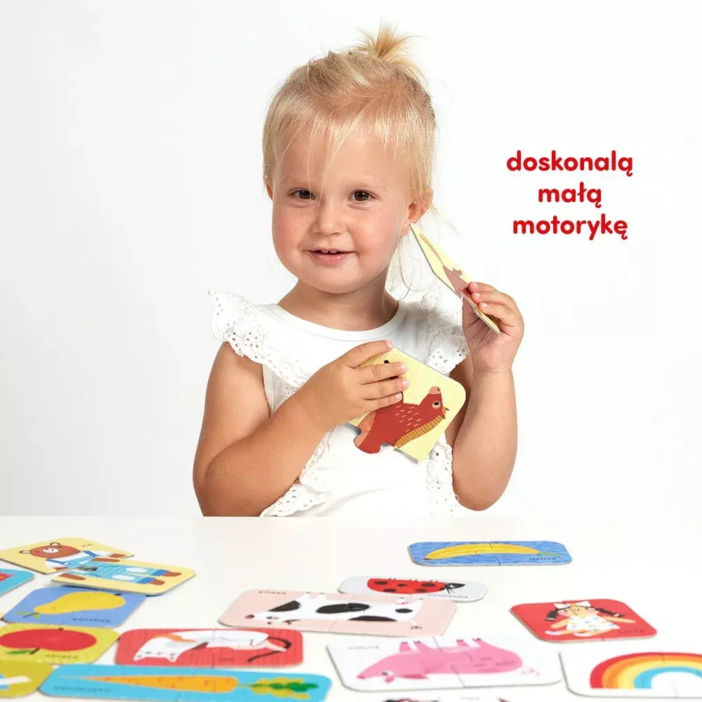 CzuCzu Puzzle Couple First Words izglītojošs puzlis Photo 4