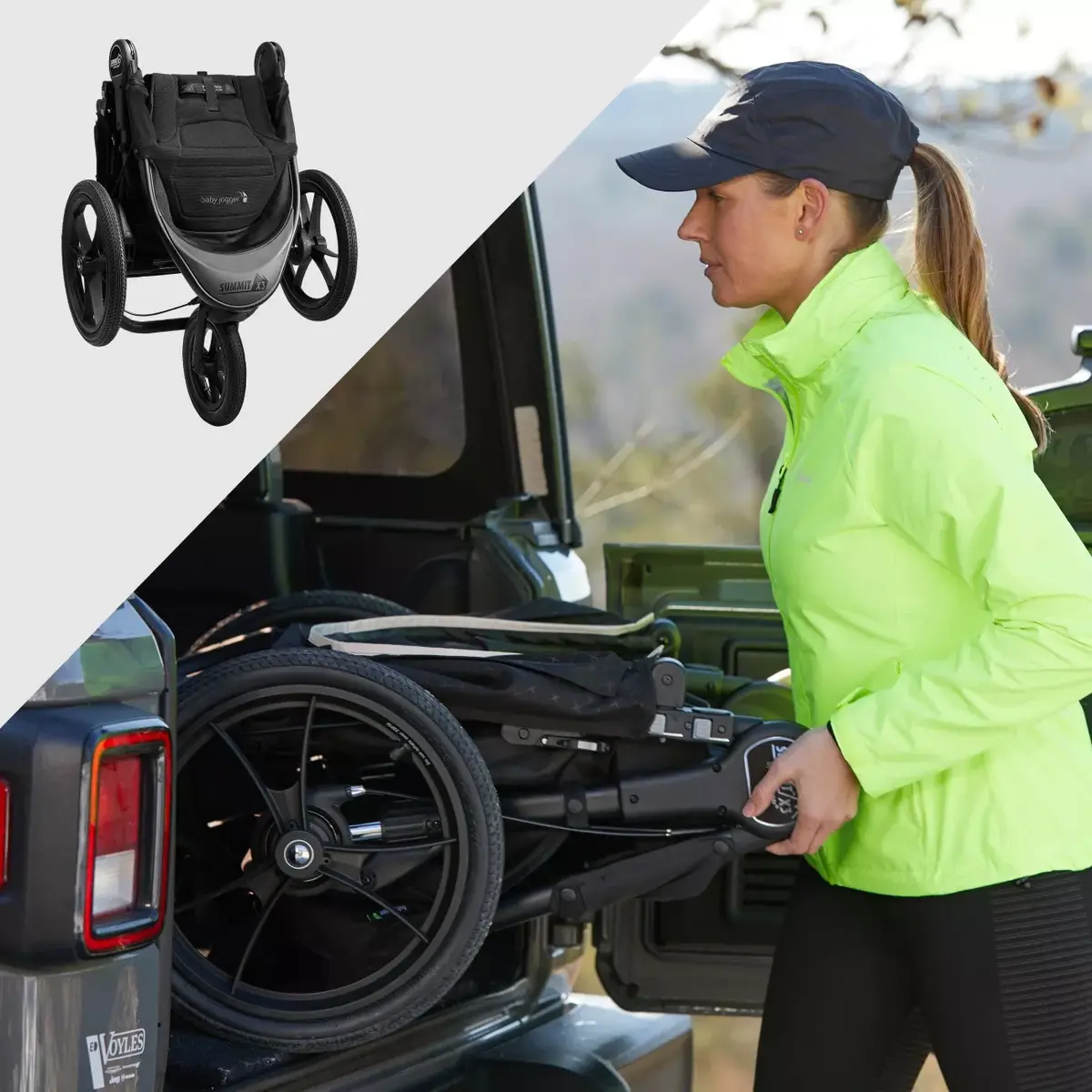 Беговая коляска Baby Jogger Summit X3 Photo 2