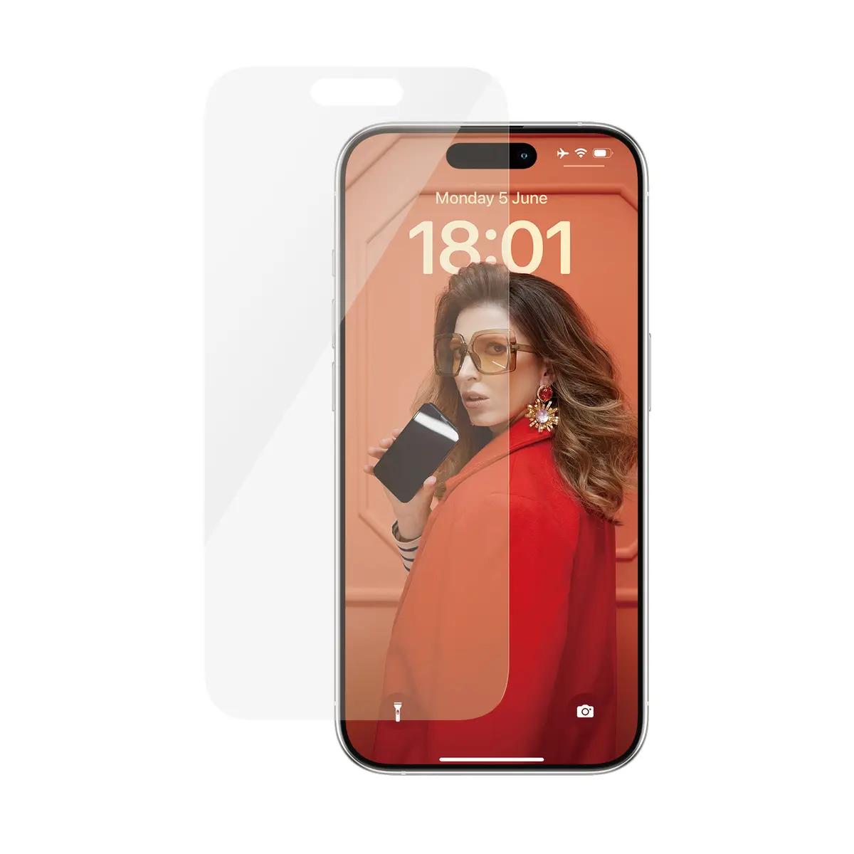 PanzerGlass Classic Fit ekrāna aizsargs Apple