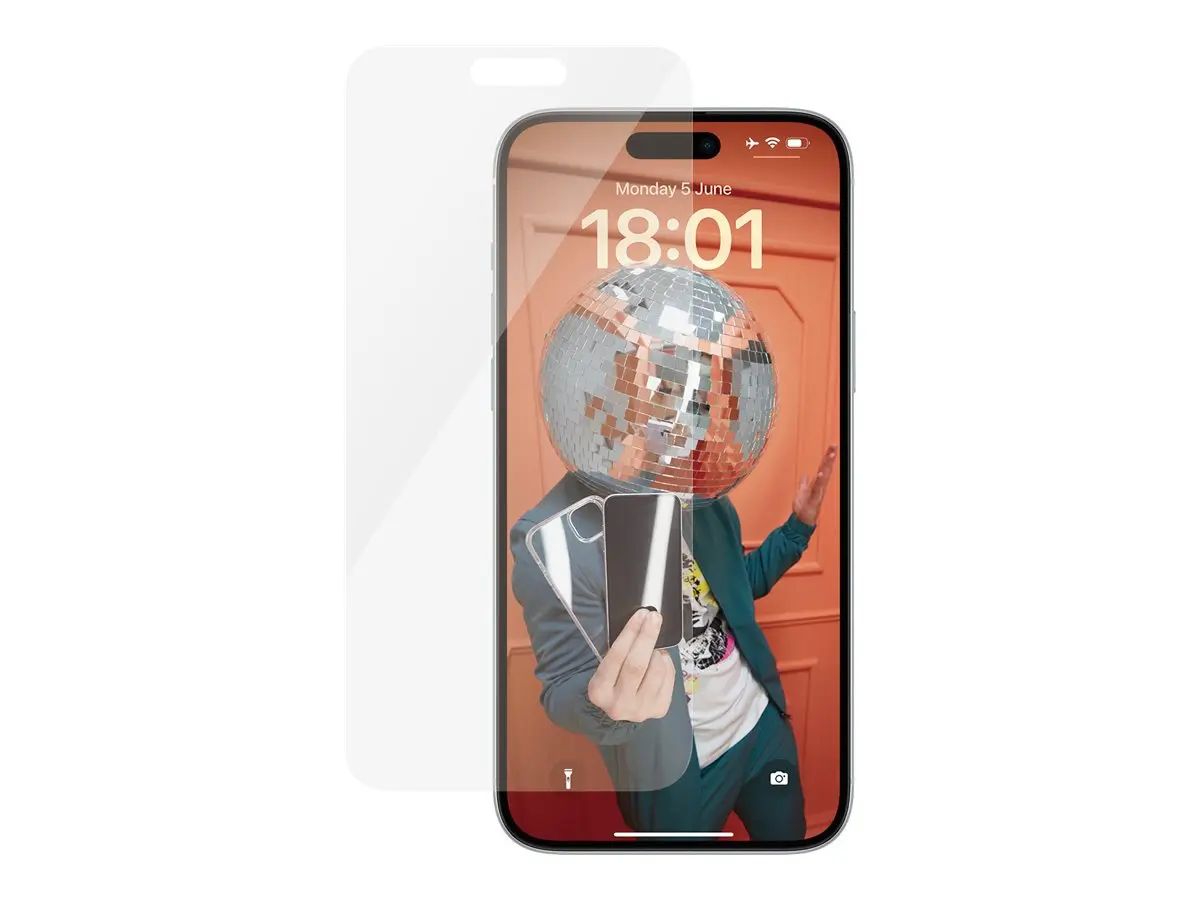 Защитное стекло PanzerGlass Classic Fit для iPhone 15 Plus Photo 5