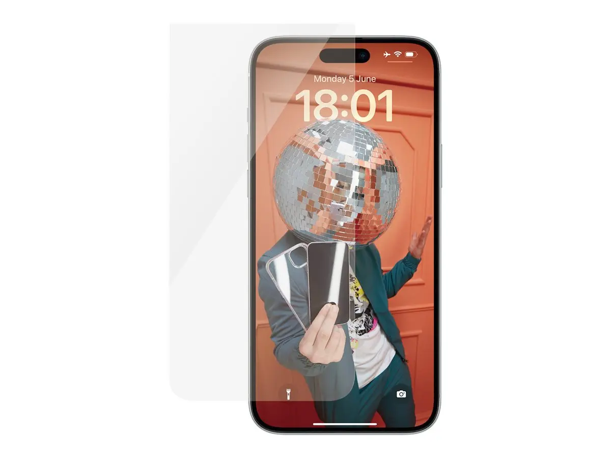 Защитное стекло PanzerGlass Classic Fit для iPhone 15 Plus Photo 12