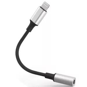 Microconnect MC-LIGHTJACK3.5 переходник Lightning 3.5mm черный
