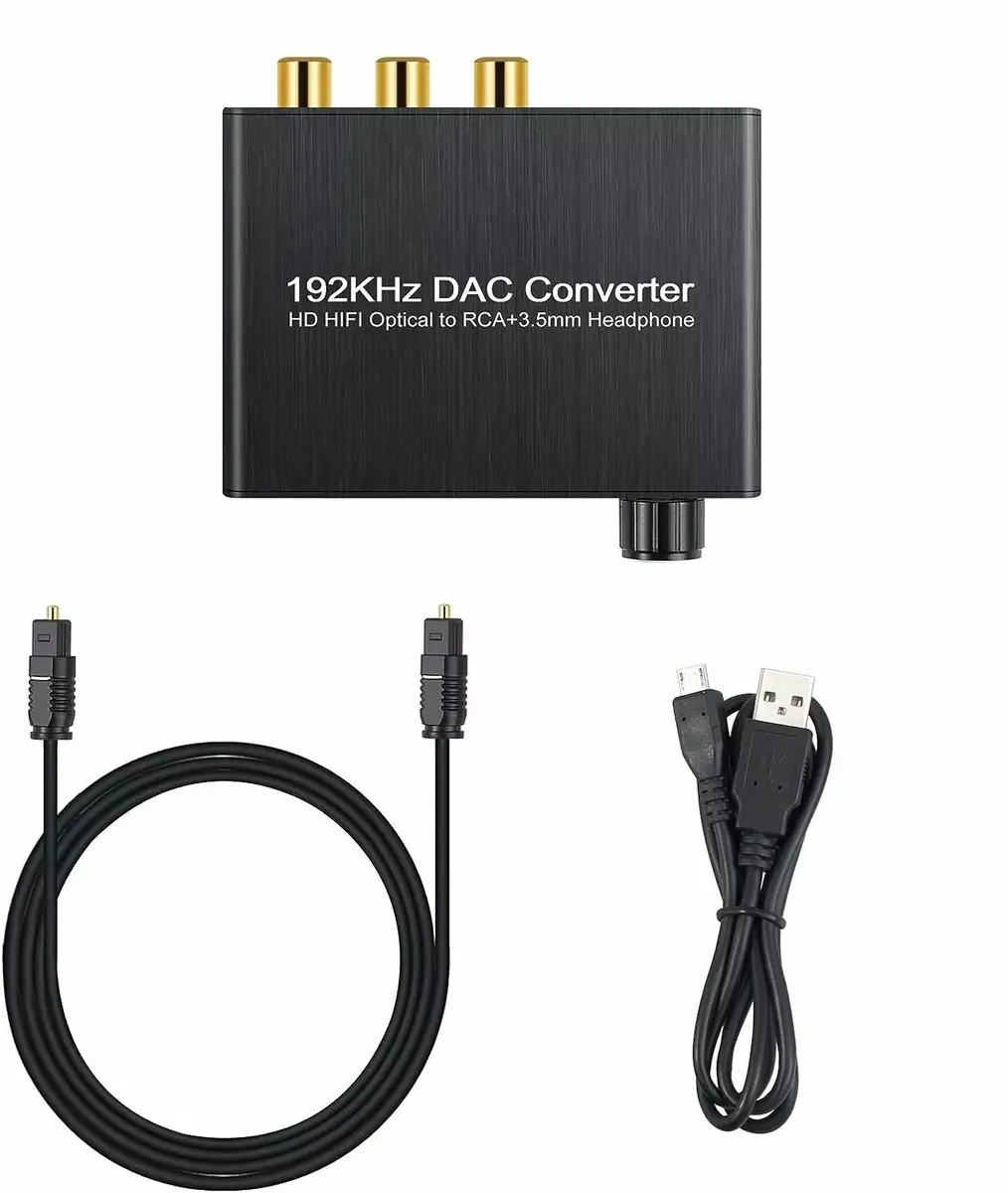 RoGer RO-DAC192 Audio pārveidotājs 192kHz 24bit S/PDIF uz RCA Photo 6