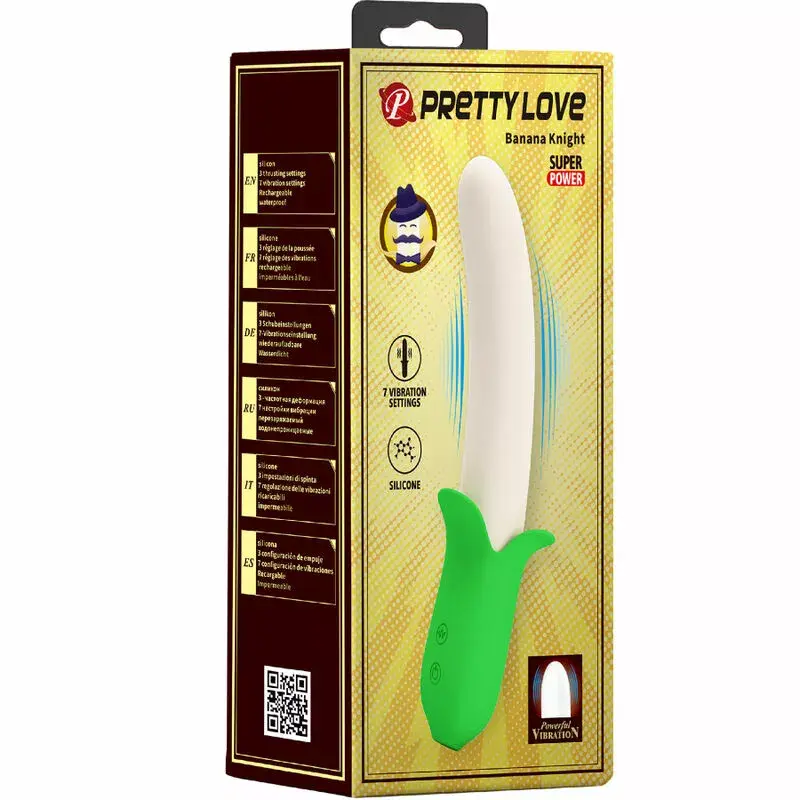 Вибратор Pretty Love Banana Knight Photo 7
