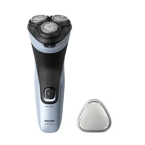 Philips Shaver 3000X Series X3003/00 Электрическая бритва для влажного и сухого бритья роторная система PowerCut аккумуляторная синяя