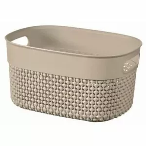 Storage Basket Curver Filo S 6L, beige, 26.6×22×15 cm