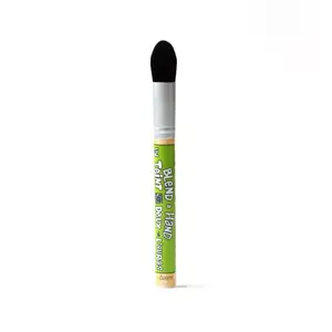 Кисть для тональной основы THE BALM Blend A Hand — округлая головка, чёрно‑зелёная, 1 шт.