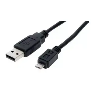 USB Cable S/CONN 1.8m USB2.0 A- microUSB2.0 B Black SI-77182-1.8