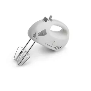 Hand mixer ESPERANZA EKM007WE — 150 W, 7 speeds, whisk and dough hooks, ergonomic handle, grey/white