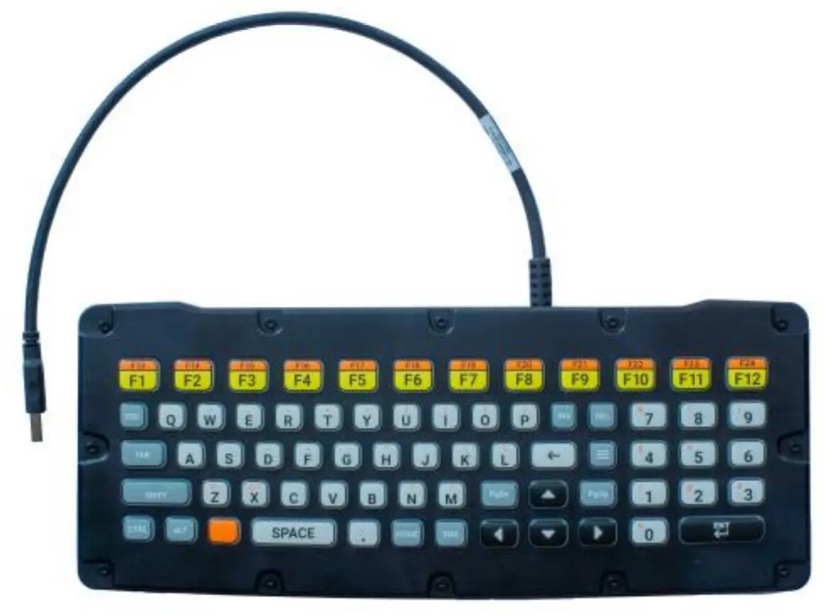 Zebra KYBD-QW-ET-S-1 Vadu USB QWERTY Angļu