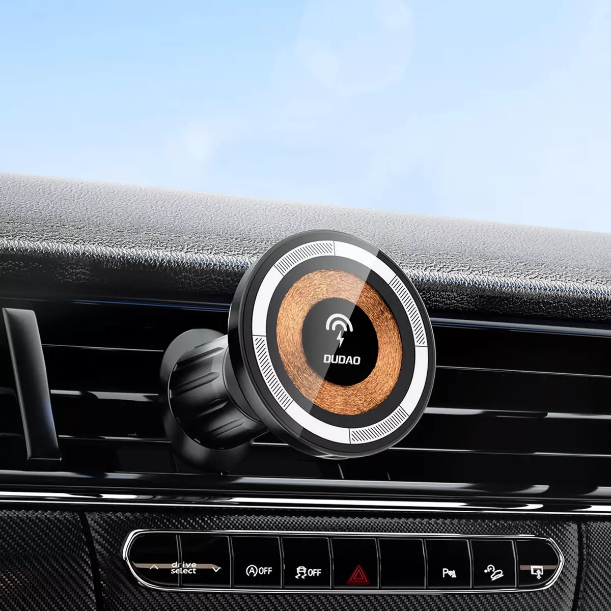 DUDAO F12MAX Wireless Charger Car Holder Photo 6