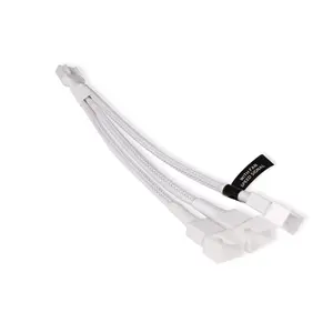 RGB splitter cable Alphacool 18725 plastic white 150mm