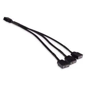 RGB splitter cable Alphacool 18709 5V Black Plastic 150mm