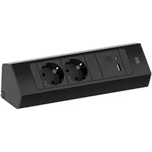 Удлинитель Bachmann CASIA 2 с 2 розетками CEE7/3 и 1 USB A/C 22W