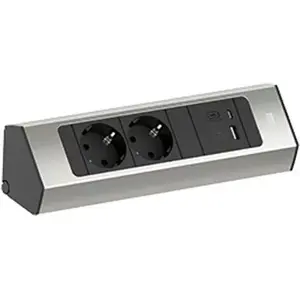 Сетевой удлинитель Bachmann CASIA 2 с 2 розетками CEE7/3 и 1 USB A/C 22W