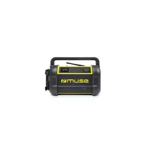 Portable radio Muse M-928 BTY with digital tuner FM, 20W, USB-C, black/yellow