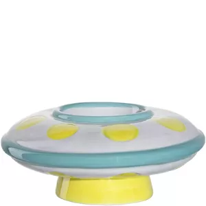 Egg cup LEONARDO Bambini Aventura, ceramic, blue/yellow, Ø110×H50 mm