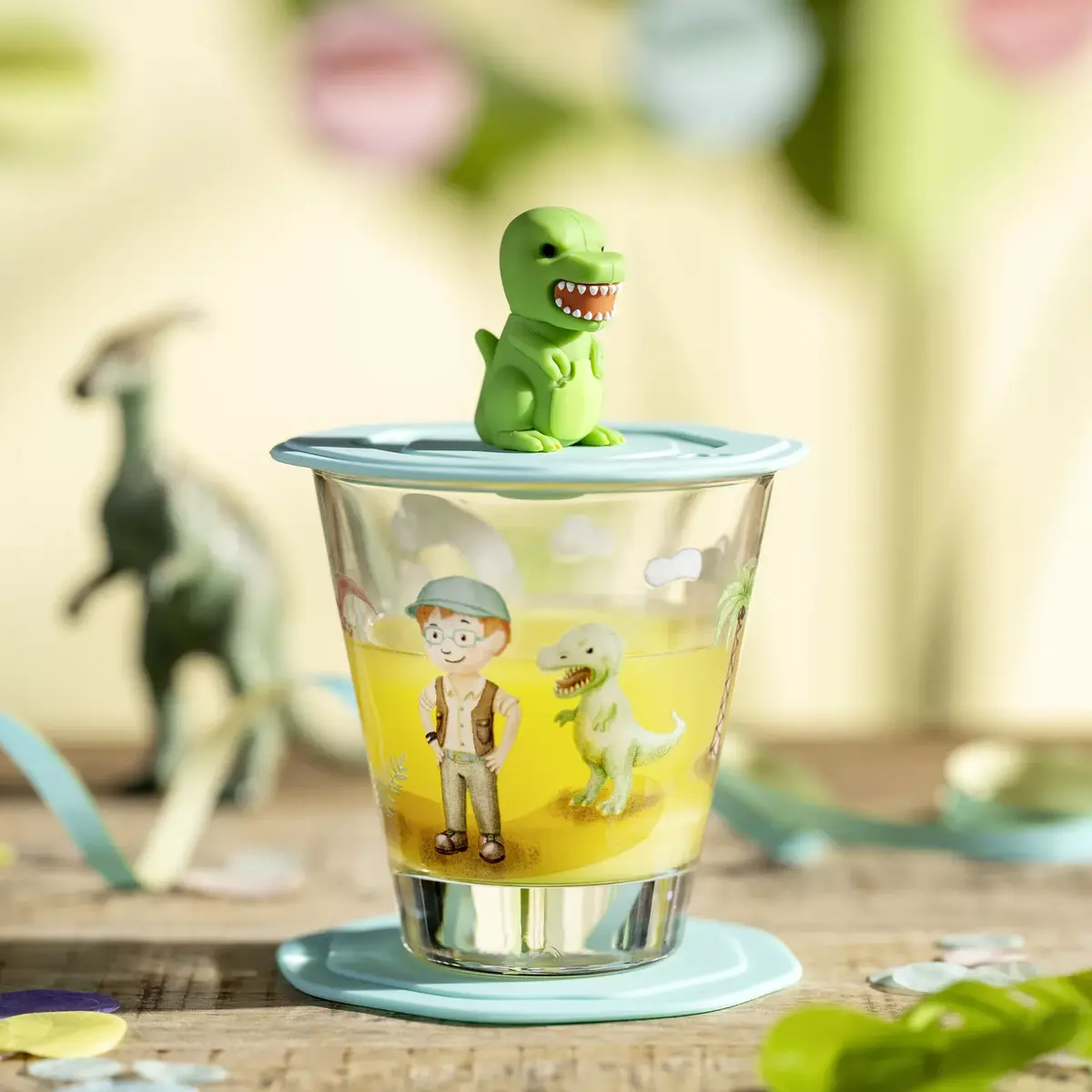 Glass Kids' Drinking Glass LEONARDO Bambini Aventura 215 ml Photo 3
