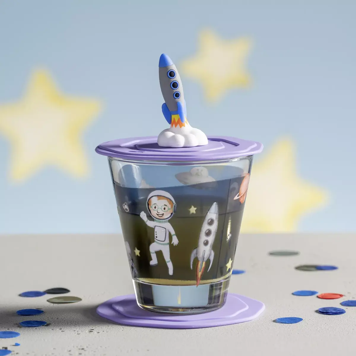 Glass Children's Cup LEONARDO Bambini Aventura 215 ml Photo 2