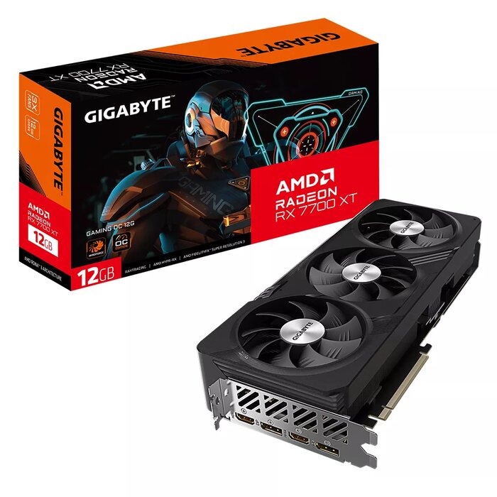 Gigabyte GAMING Radeon RX 7700 XT OC 12G GV R77XTGAMING OC 12GD