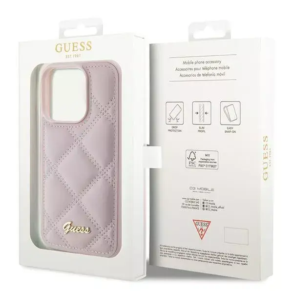 GUESS Hardcase GUHCP15LPSQSQSP priekš iPhone 15 Pro Photo 8
