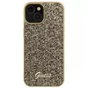 GUESS phone case for Apple iPhone 15 — HC PU Disco Script Metal Photo 3
