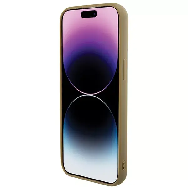 Hard case GUESS for iPhone 15 Pro Max — Gold Disco Photo 5
