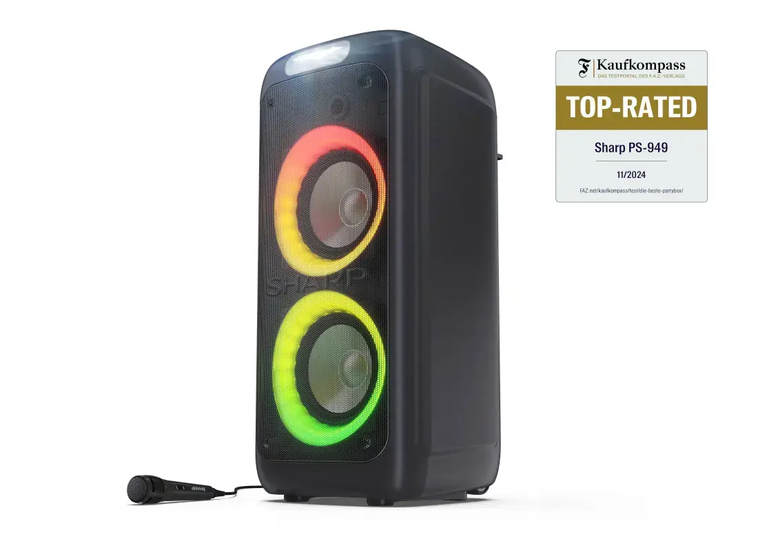 Party speaker Sharp PS-949 Photo 2