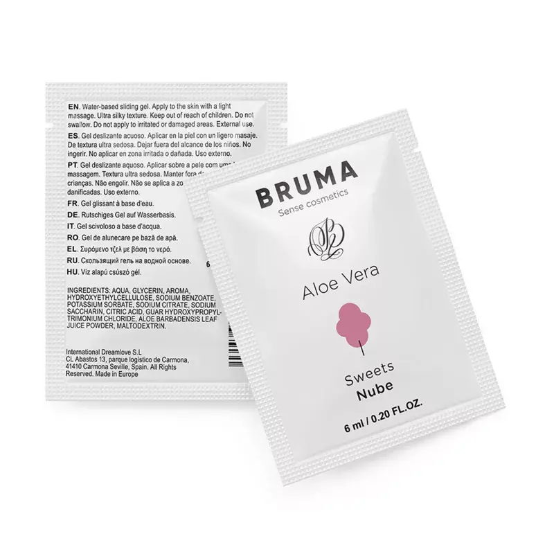 BRUMA Sliding Gel Aloe Vera Sweets 6 ml Photo 6