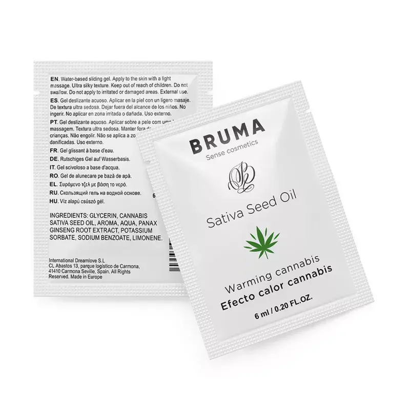 Massage oil BRUMA Sliding Gel D-236043, warming Photo 2