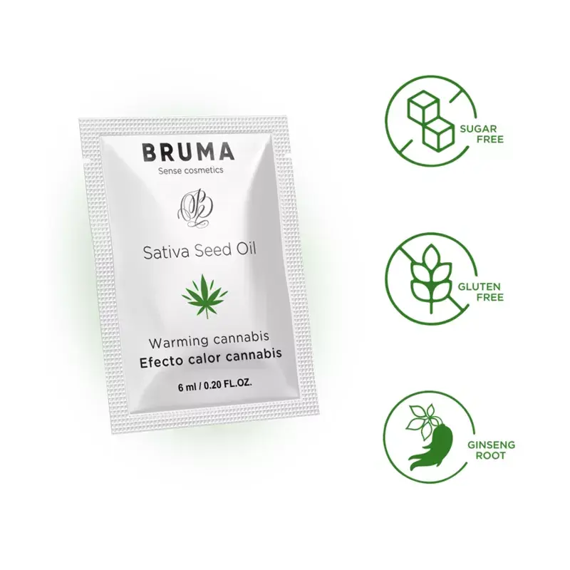 Massage oil BRUMA Sliding Gel D-236043, warming Photo 3