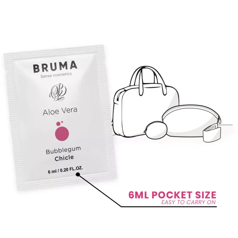 BRUMA slidens gels Aloe Vera 6 ml Photo 3