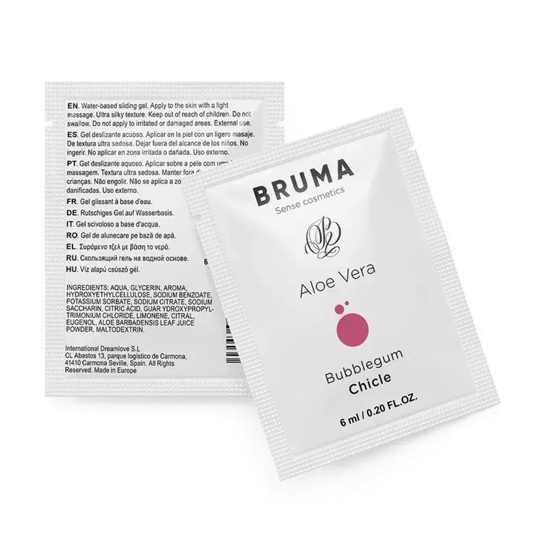 BRUMA slidens gels Aloe Vera 6 ml Photo 5