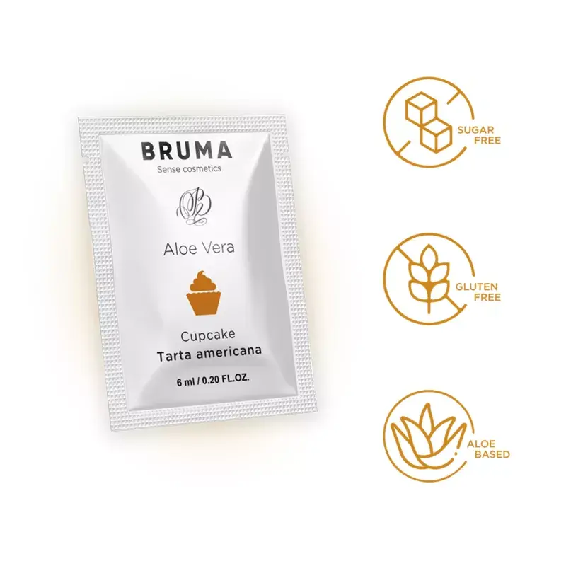 BRUMA Slīdēšanas gels Aloe Vera Cupcake 6 ml Photo 2