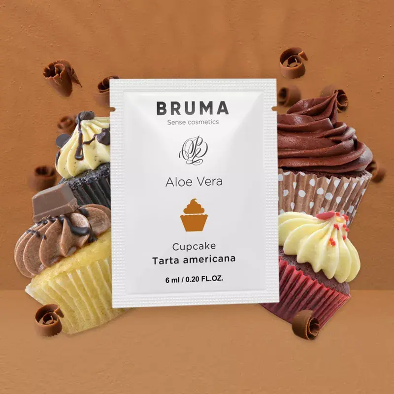 BRUMA Slīdēšanas gels Aloe Vera Cupcake 6 ml Photo 5
