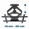 Gembird WM-75ST-01 настенное крепление для 32"–75" Photo 4