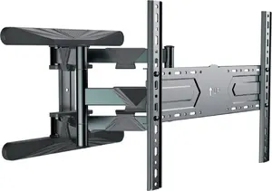 Wall TV mount Gembird WM-80ST-01 Steel for 40–80" screens, 50 kg, VESA 100×100–600×400, tilt & swivel